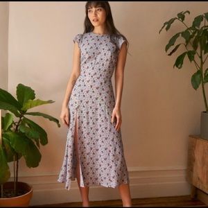Reformation Gavin Dress in petunia